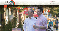 Desktop Screenshot of gaytourismpei.ca